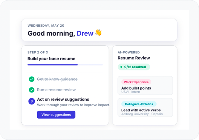 Resume preview in helloResume
