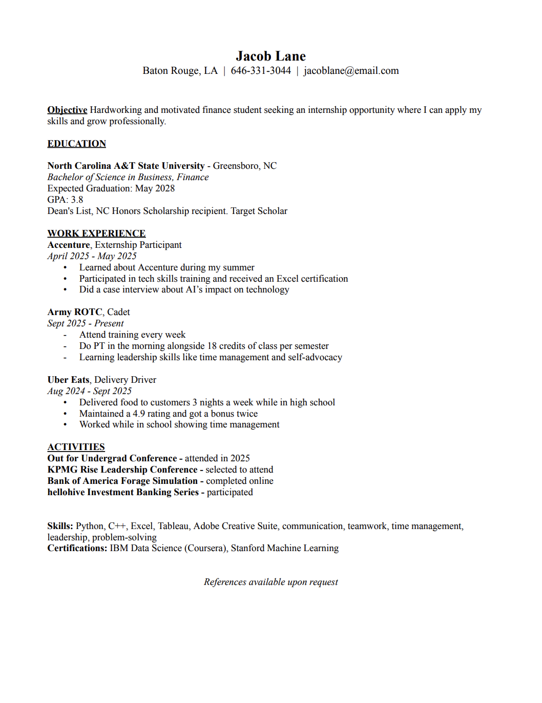 Resume before helloResume